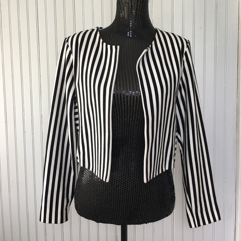 Striped Blazer